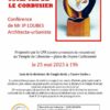 Conférence sur Le Corbusier sculpteur par Mr J-P LOUBES au temple de Libourne