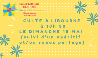 Culte au temple de Libourne