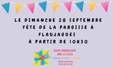 Culte au temple de Flaujagues