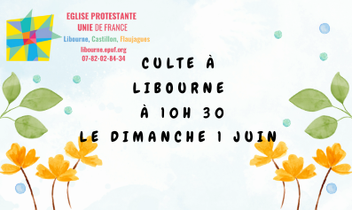 Culte au temple de Libourne